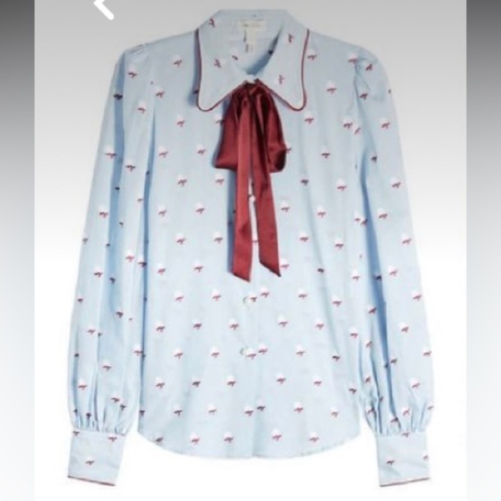Marc Jacobs Embroidered Blouse